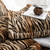 There's a Bengal in My Bed - Coma Inducer® Oversized Queen Comforter - Black and Orange Stripes