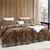There's a Bengal in My Bed - Coma Inducer® Oversized Queen Comforter - Black and Orange Stripes