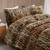 There's a Bengal in My Bed - Coma Inducer® Oversized King Comforter - Black and Orange Stripes