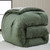 Softer than Soft - Coma Inducer® Oversized Queen Comforter - Double Plush Montana Green