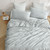 Bamboo Glacier - Coma Inducer® Oversized King Comforter - Frosty Gray