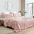 Cold Pandas Knitting - Coma Inducer® Oversized Queen Comforter - Rose Quartz