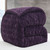 Wriggle With It - Coma Inducer® Oversized Twin Comforter - Darkest Possible Purple