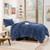 Alaskan Winters - Coma Inducer Oversized Twin Comforter - Riverside Blue