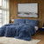 Alaskan Winters - Coma Inducer Oversized Full Comforter - Riverside Blue