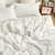 Love Thick - Calming Coma Inducer® Alaskan King Comforter Set - Milky White