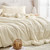 Love Thick - So Smooth Coma Inducer® Alaskan King Comforter Set - Custard Cream