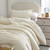 Love Thick - So Smooth Coma Inducer® Alaskan King Comforter Set - Custard Cream