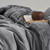 Love Thick - Desirable Coma Inducer® Alaskan King Comforter Set - Forbidden Gray