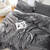 Love Thick - Desirable Coma Inducer® Alaskan King Comforter Set - Forbidden Gray