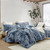 Snowball Chunky Bunny - Coma Inducer® Alaskan King Comforter Set - Midnight Moon