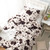 Cow Crush - Coma Inducer® Oversized Twin Comforter Set - Brown and White