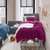Roll Cakes Chunky Bunny - Coma Inducer® Oversized Twin Comforter Set - Raspberry Jam