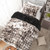 Snowball Chunky Bunny - Coma Inducer® Oversized Twin Comforter Set - Multi Gray