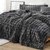 Snowball Double Chunky Bunny - Coma Inducer® Oversized Comforter Set - Baby Thunderstorm Gray