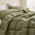 Washed Panda - Coma Inducer® Oversized King Comforter Set - Mayfly
