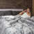 Git Puffy Cozy - Coma Inducer® Oversized Queen Comforter Set - Frost Gray