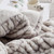 Wrinkle Rolls Chunky Bunny - Coma Inducer® Oversized Comforter Set - Whiteout Gray
