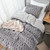Wrinkle Rolls Chunky Bunny - Coma Inducer® Oversized Comforter Set - Nightfall Navy Brown