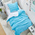 Cut n Sew Chunky Bunny - Coma Inducer® Oversized Comforter Set - Calming Blue Topaz