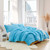 Cut n Sew Chunky Bunny - Coma Inducer® Oversized Comforter Set - Calming Blue Topaz
