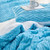 Cut n Sew Chunky Bunny - Coma Inducer® Oversized Comforter Set - Calming Blue Topaz