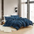 Tiger Plush - Coma Inducer® Oversized King Comforter Set - Navy