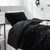 You Deserve It - Coma Inducer® Oversized Twin Comforter Set - Black