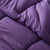 Snowflakes - Coma Inducer® Oversized Queen Comforter Set - Purple Acai
