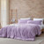 Cool It Bae - Coma Inducer® Oversized Queen Comforter Set - Quiet Violet