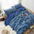 Peak of Cozy® - Coma Inducer® Oversized Comforter - Navy Mix