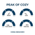 Peak of Cozy® - Coma Inducer® Oversized Comforter - Black Gray