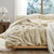 Chunky Bunny Peak of Cozy - Coma Inducer® Oversized Queen Comforter - Natural Beige