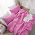 Cool Cool Summer - Coma Inducer® Oversized King Comforter Set - Sangria Sunset Pink