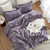 Touchy Feely - Coma Inducer® Oversized Comforter Set - Dark Core Gray
