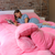 Dam Boi He Thick - Coma Inducer® Oversized Comforter Set - Pink Lemonade