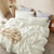 Coma Inducer® Oversized Queen Comforter - The Original Plush - Stalactite Cream