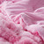 Snowball Chunky Bunny® - Coma Inducer® Oversized Comforter Set - Pink Cosmos