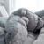 Chunkiest Chunky Bunny® Freezin Waters - Coma Inducer® Oversized Twin Comforter Set - Lush Gray