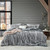 Chunkiest Chunky Bunny® Freezin Waters - Coma Inducer® Oversized Comforter Set - Lush Gray