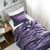 Satin Summer - Coma Inducer® Oversized Comforter Set - Purple Plumeria