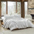Satin Summer - Coma Inducer® Alaskan King Comforter Set - Whispy Gray Clouds