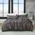 In The Thick of It - Coma Inducer® Oversized King Comforter Set - Coal Smoke