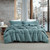 In The Thick of It - Coma Inducer® Oversized King Plush Comforter Set - Balsam Green