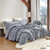 I Am Bed Serious - Coma Inducer® Oversized Queen Comforter Set - Dark Gray Frosted
