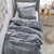 I Am Bed Serious - Coma Inducer® Oversized Comforter Set - Dark Gray Frosted