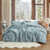 I Am Bed Serious - Coma Inducer® Oversized King Comforter Set - Arctic Ocean Frosted