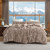 Desert Dunes - Coma Inducer® Alaskan King Comforter Set - Sahara Taupe