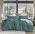 If My Bed Was a Hippo - Coma Inducer® Oversized King Comforter - Tanzania Teal