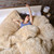 Woolly MammoWoolly Mammoth - Coma Inducer® Oversized King Comforter Set - Cream Taupeth - Coma Inducer® Oversized King Comforter Set - Cream Taupe